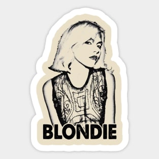 Retro Music Gift For Blondie Love Fans Sticker